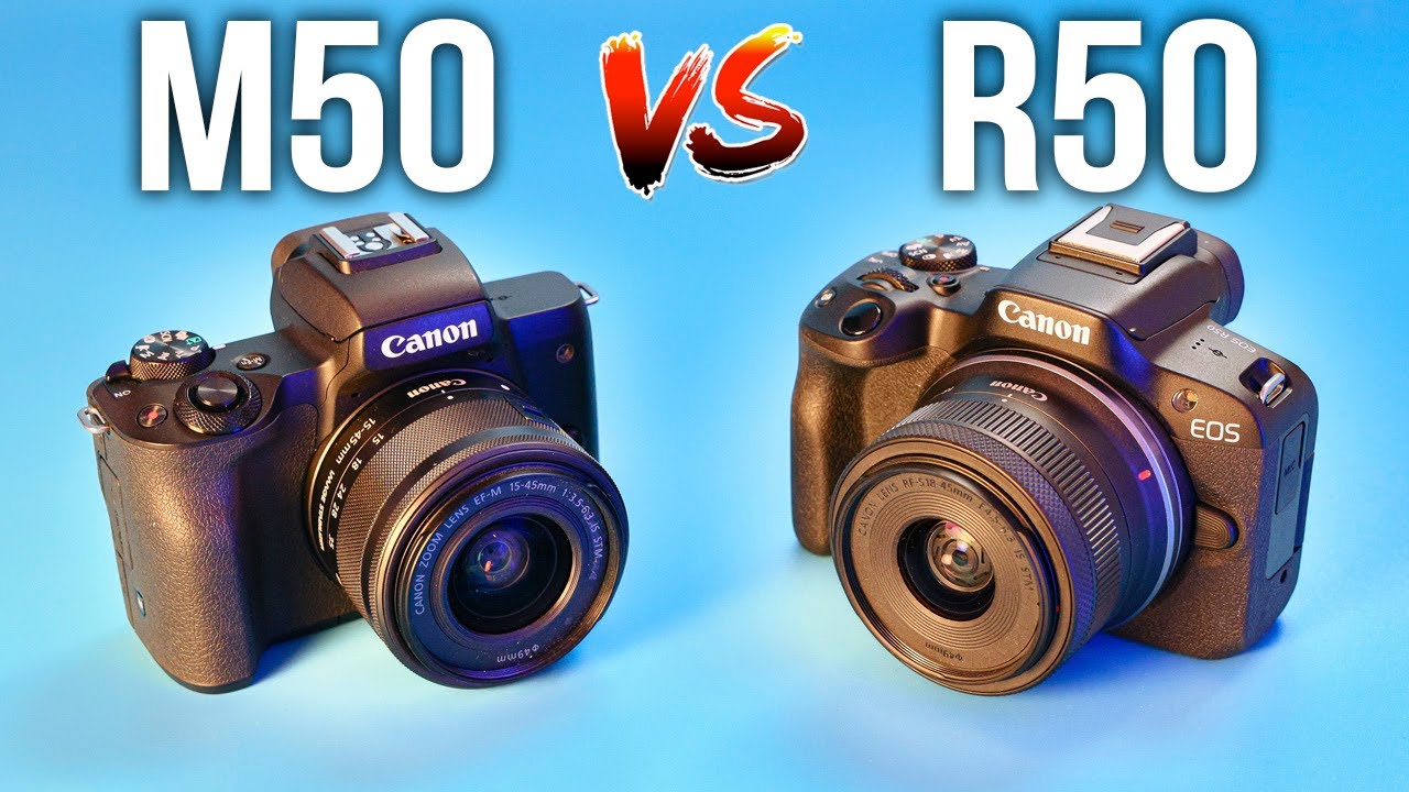 Canon M50 Mark II против Canon R50 — что лучше?