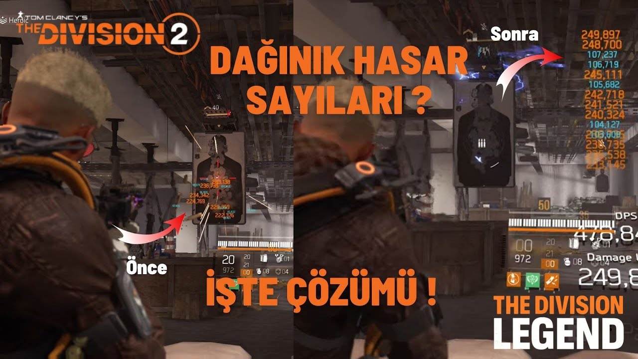 The Division 2 | Dağınık Hasar Sayılarını Düzenleme | Fix Floating Damage Numbers