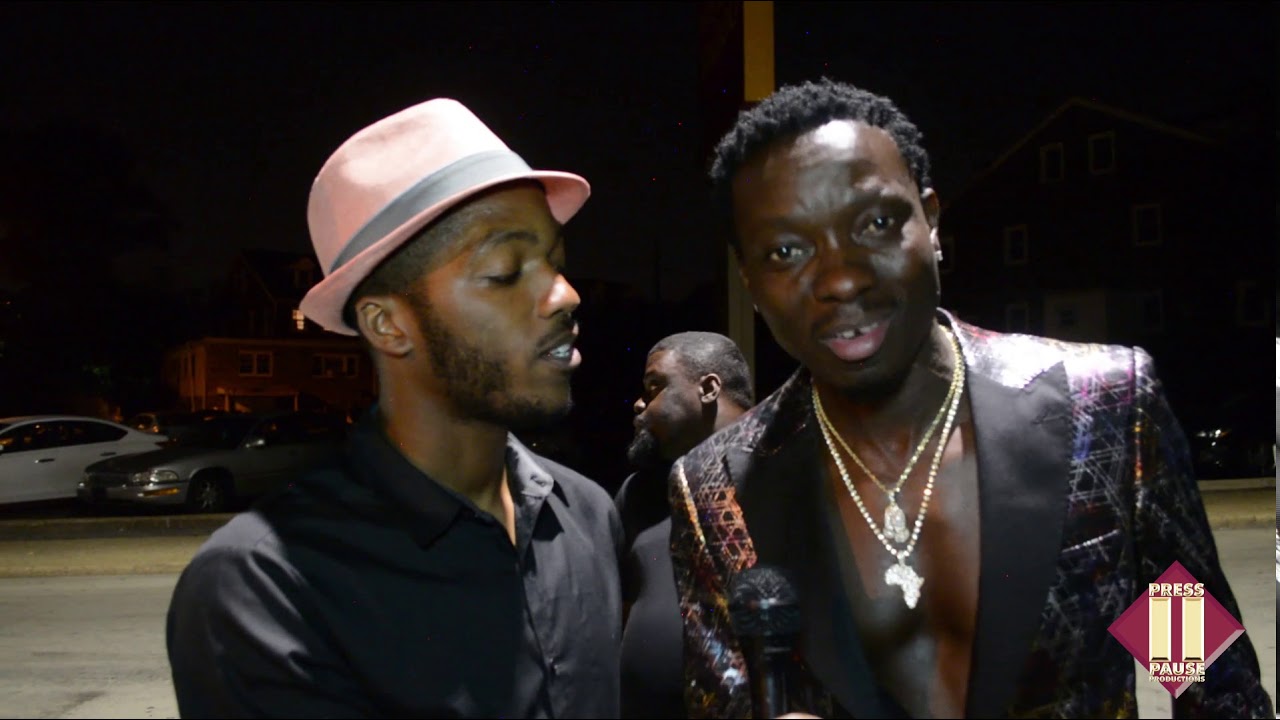 Michael Blackson Roasts All During His Post Show Interview in Philly