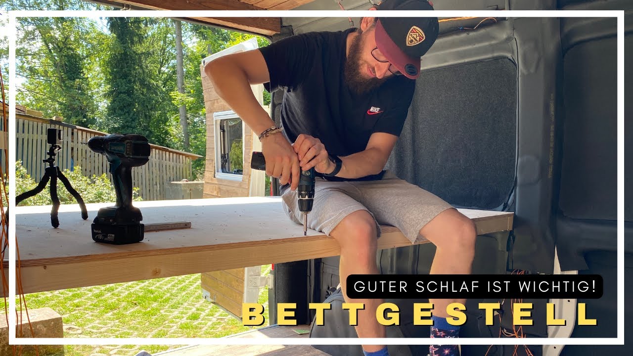 Fiat Ducato Van-Ausbau #12 - Decke und Bett