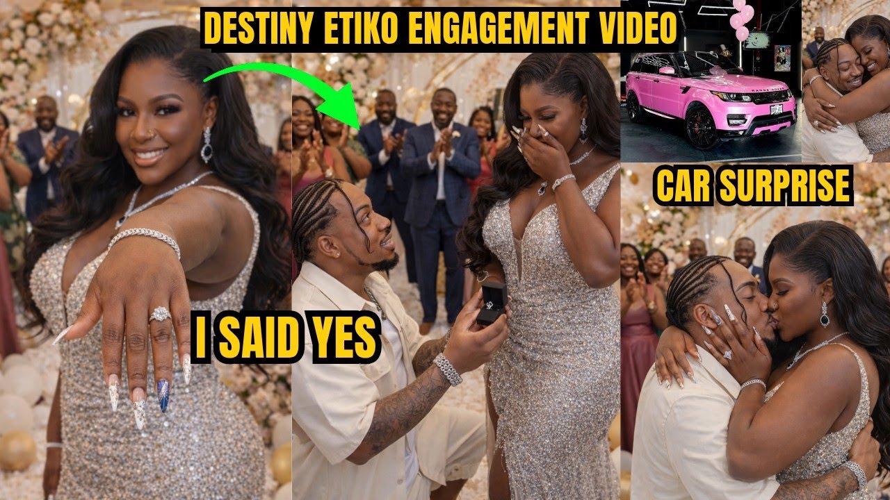 Видео неожиданного предложения руки и сердца от Дестини Этико 💍❤️