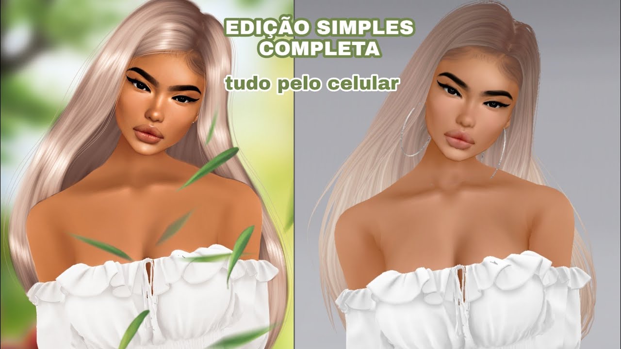 EDIÇÃO SIMPLES COMPLETA *tudo pelo celular*