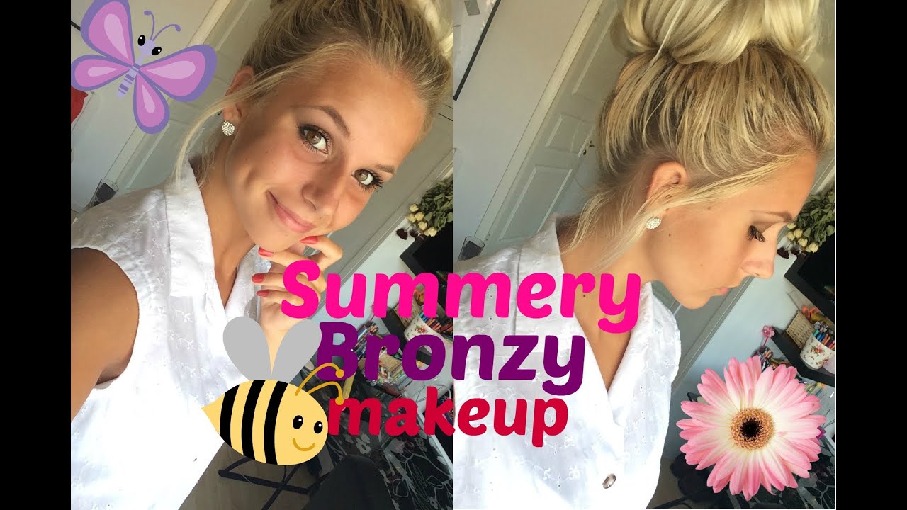 Get Ready With Me ❤ Summery Bronzy makeup