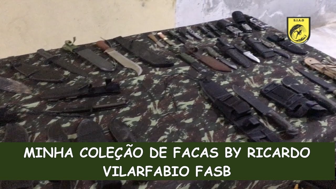 MINHA COLEÇÃO DE FACAS BY RICARDO VILAR E FABIO FASB