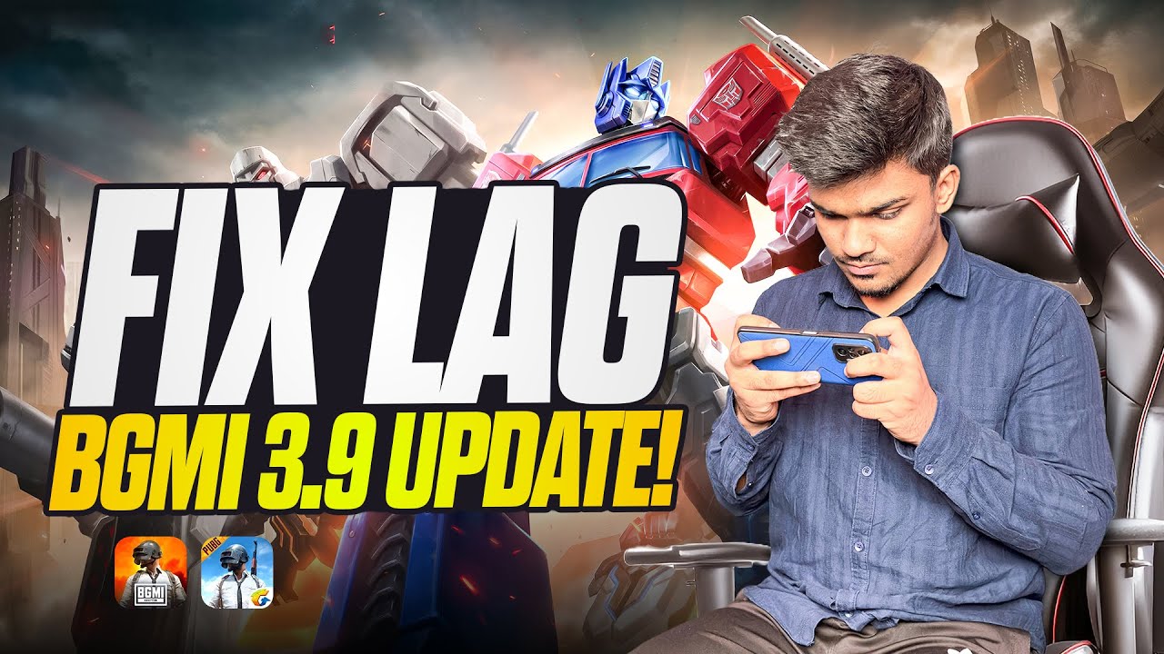 BGMI Lag Fix 3.9 UPDATE PING issue finally solved | MEGATRON vs OPTIMUS PRIME