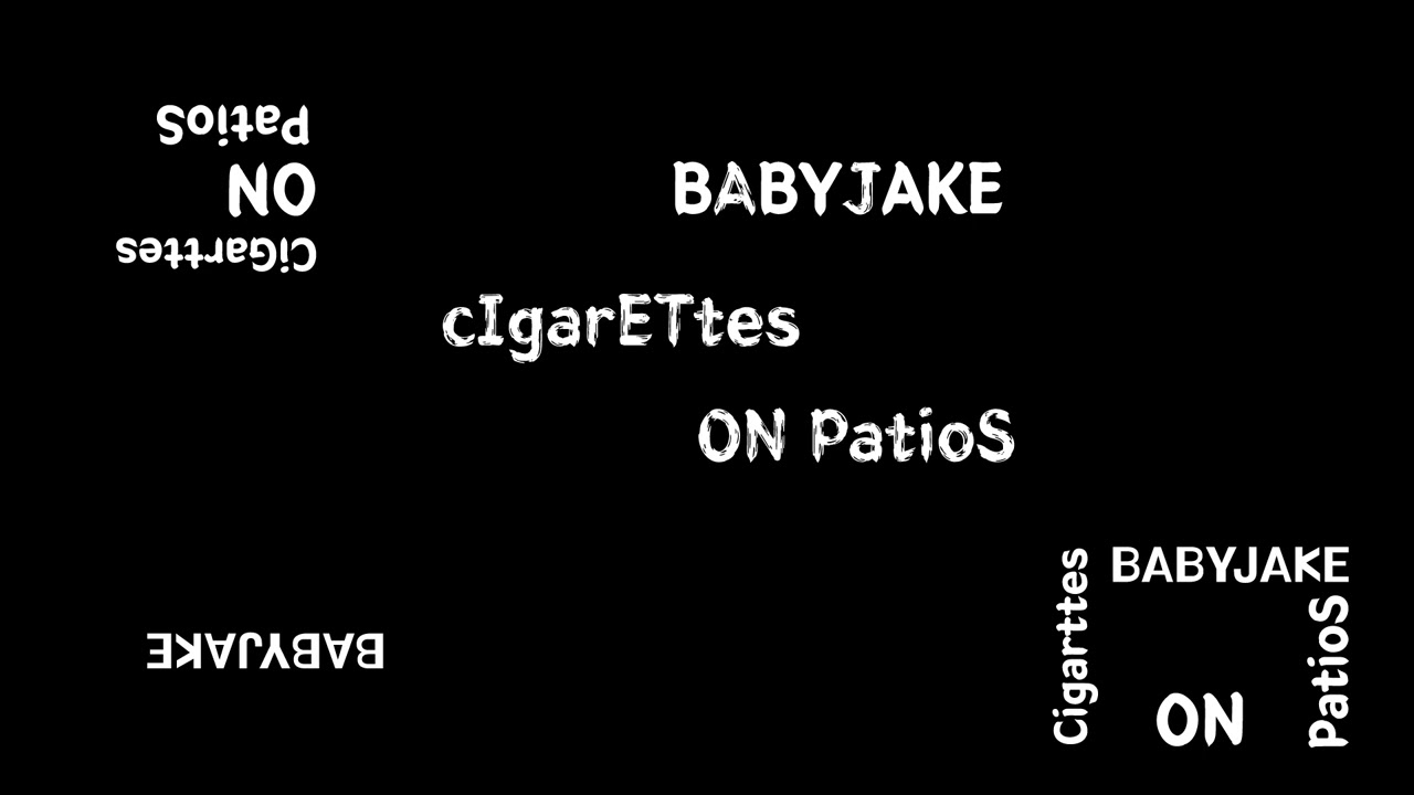 BABYJAKE FEAT 24KGOLDN CIGARETTES ON PATIOS REMIX