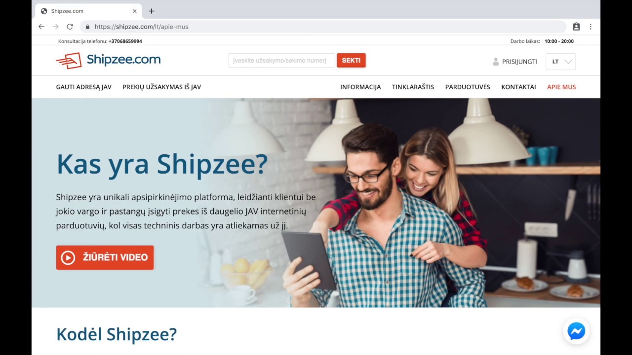 Kaip apsipirkti JAV? Shipzee