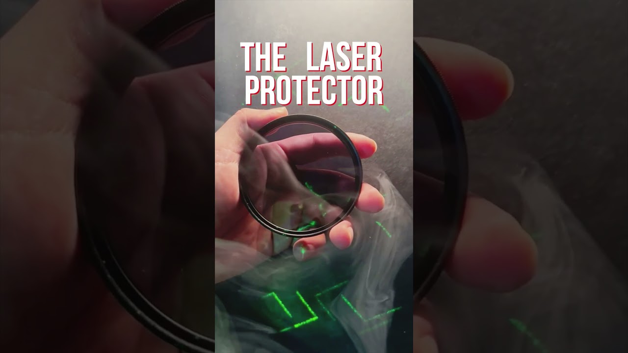 The Laser Protector | SZ Filters #CameraSafety #InnovativeTech #lensfilter #cameraaccessories