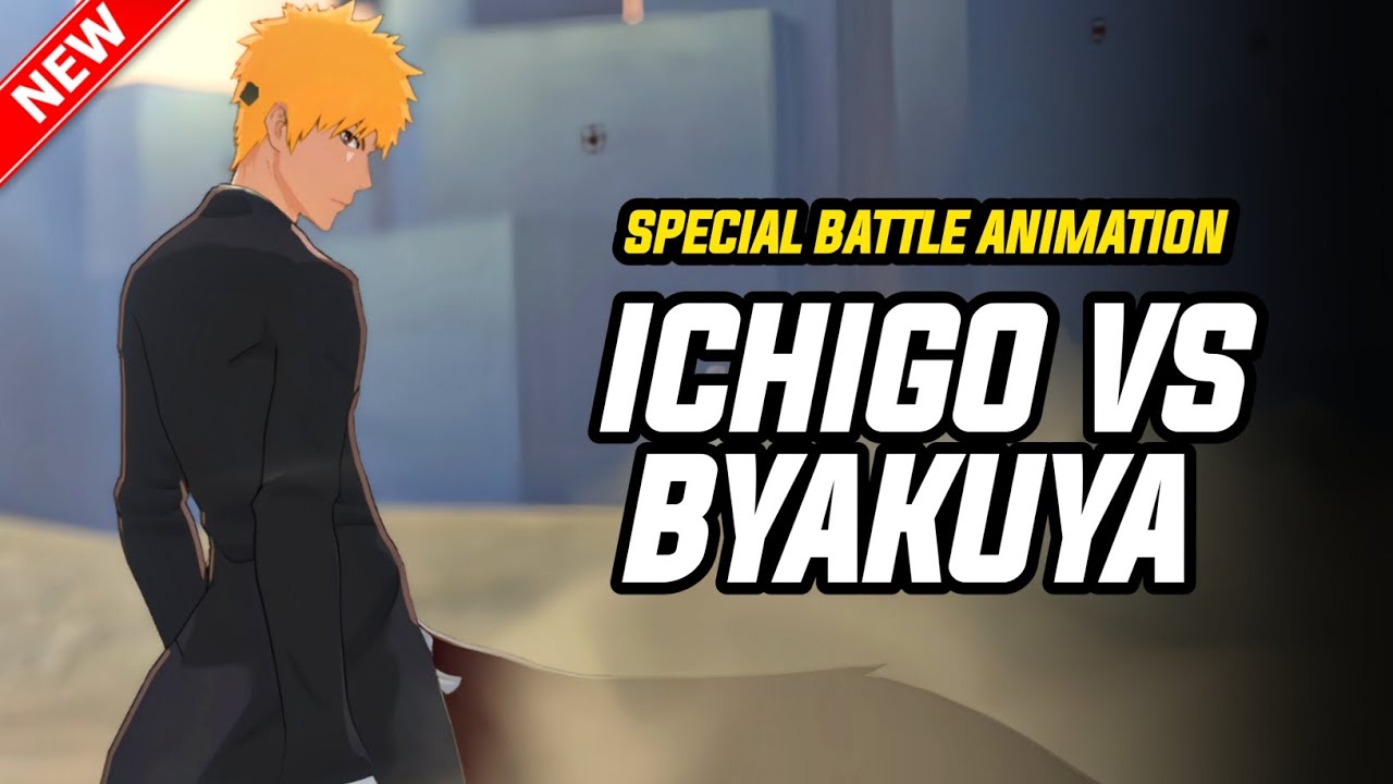 🔥 Ichigo vs Byakuya Special Animation Gameplay • Bleach Soul Resonance Mobile