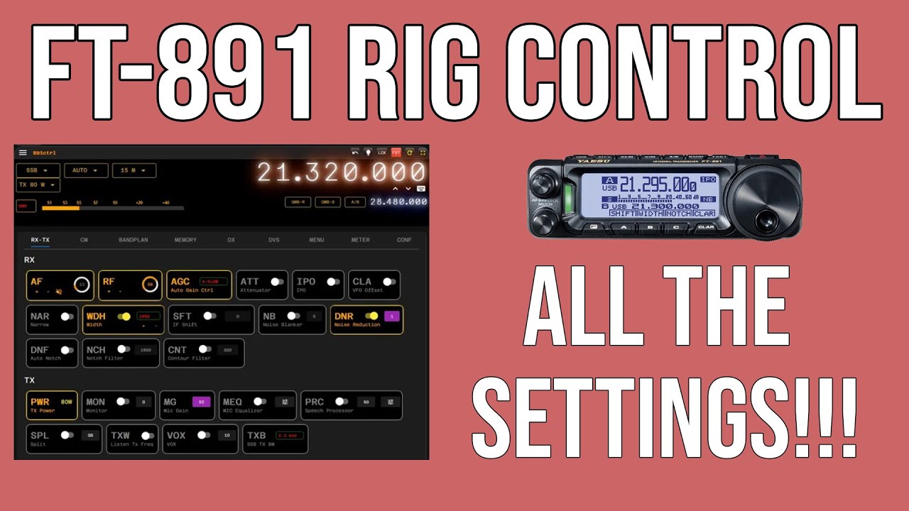 Ultimate FT-891 Rig Control