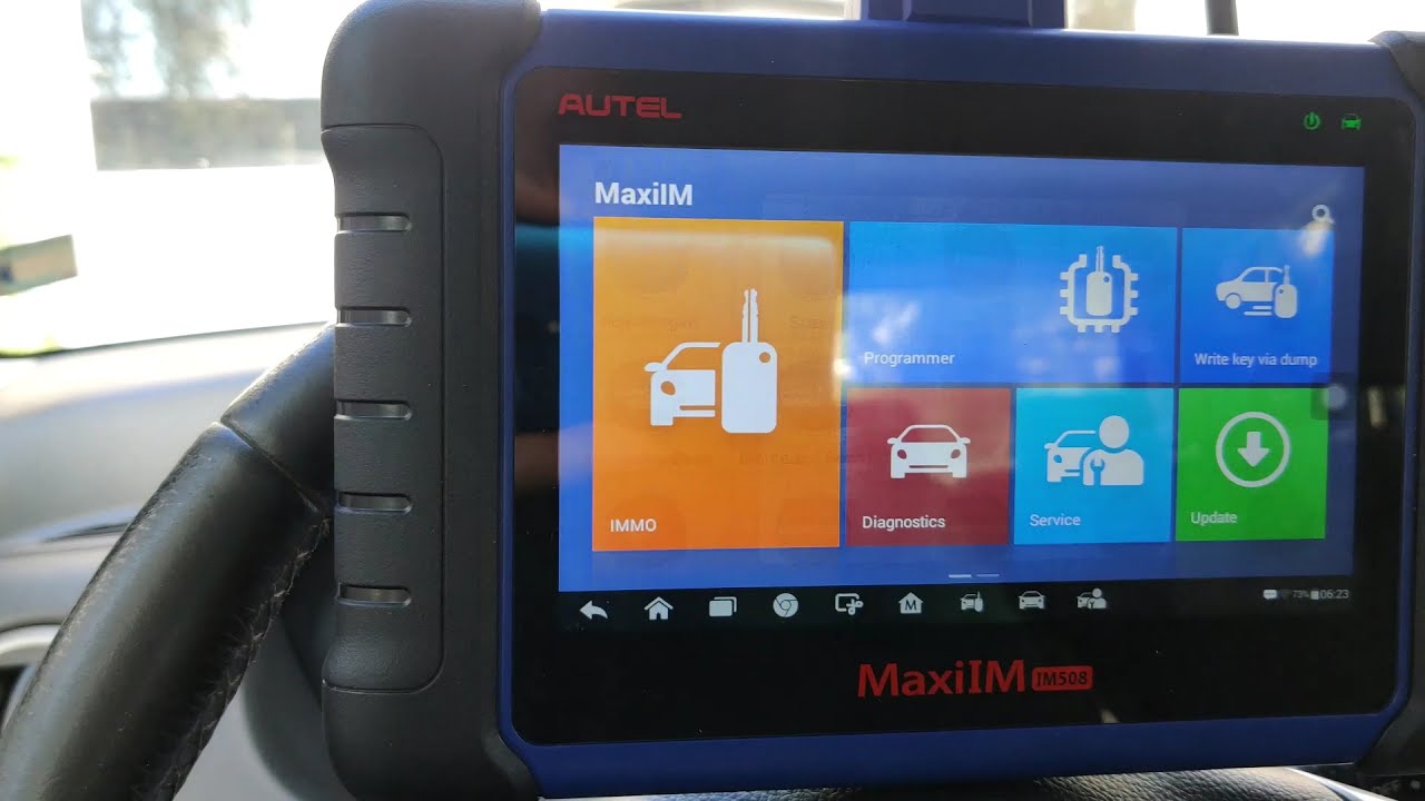 Autel im508 suzuki swift 2008 key programming