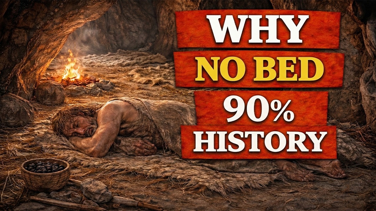 Why 90% of Human History Had No Bed | History for Sleep