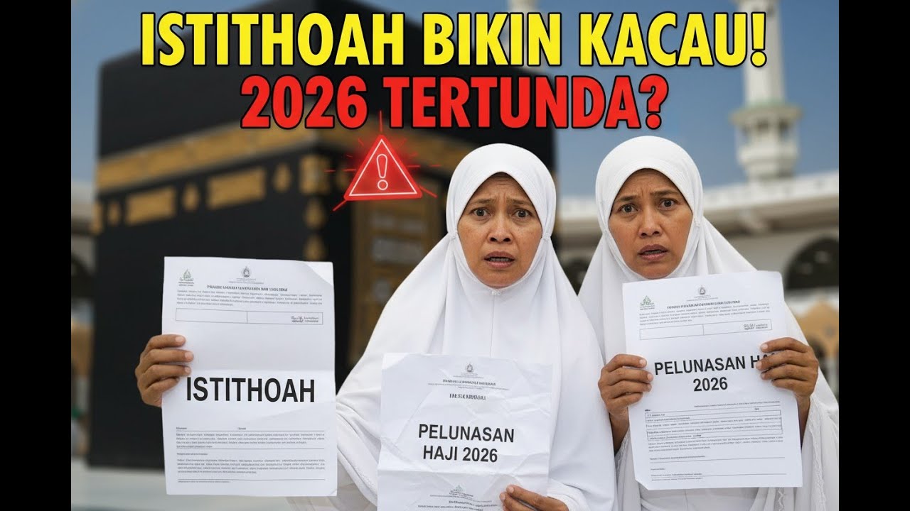 ISTITHOAH BIKIN KACAU! Pelunasan Haji 2026 Bisa Tertunda?