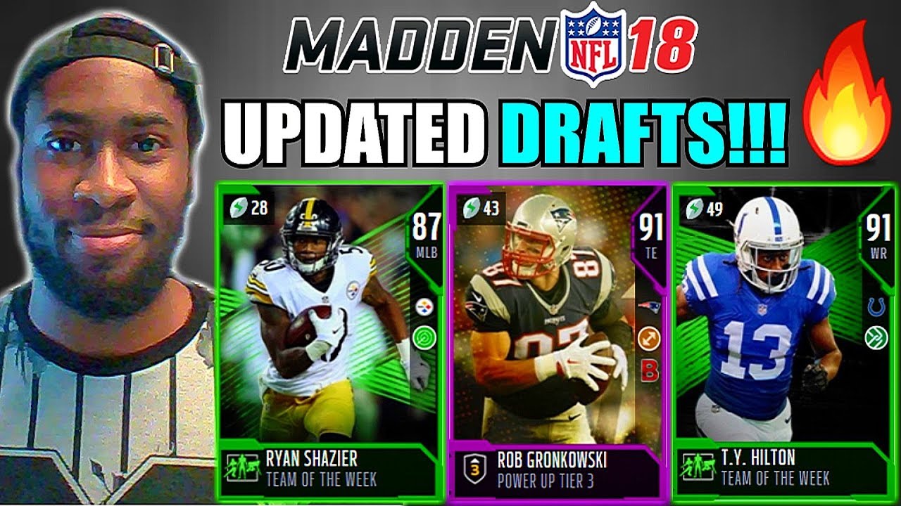 NEW MADDEN DRAFT UPDATE IS FIRE!!! MADDEN 18 DRAFT CHAMPIONS GAMEPLAY