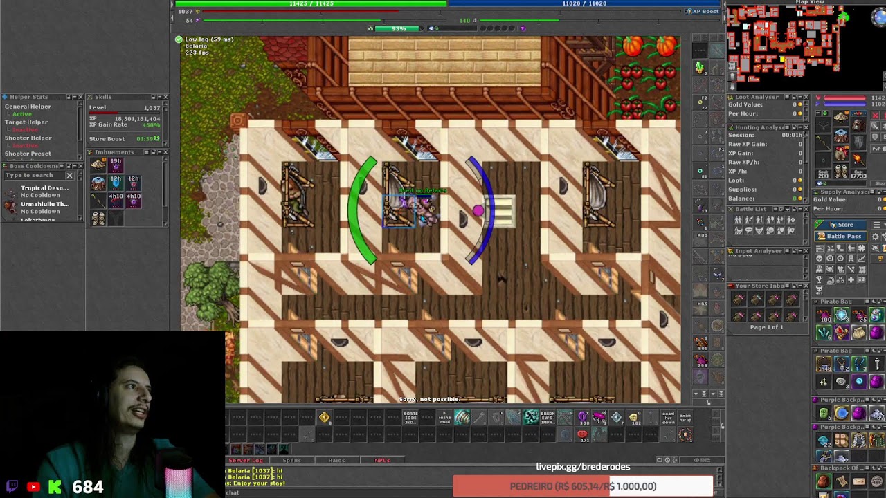 SEM GUILD DOMINANTE! APLICANDO PAW NA FATAL!! !RUBINOT !Balanceamento !CAIXINHA  !DRACOINS
