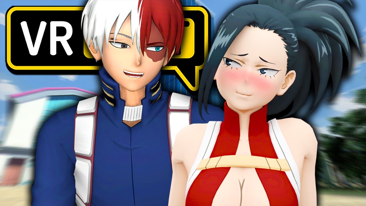Todoroki Goes On a Date With Momo! (VRChat)