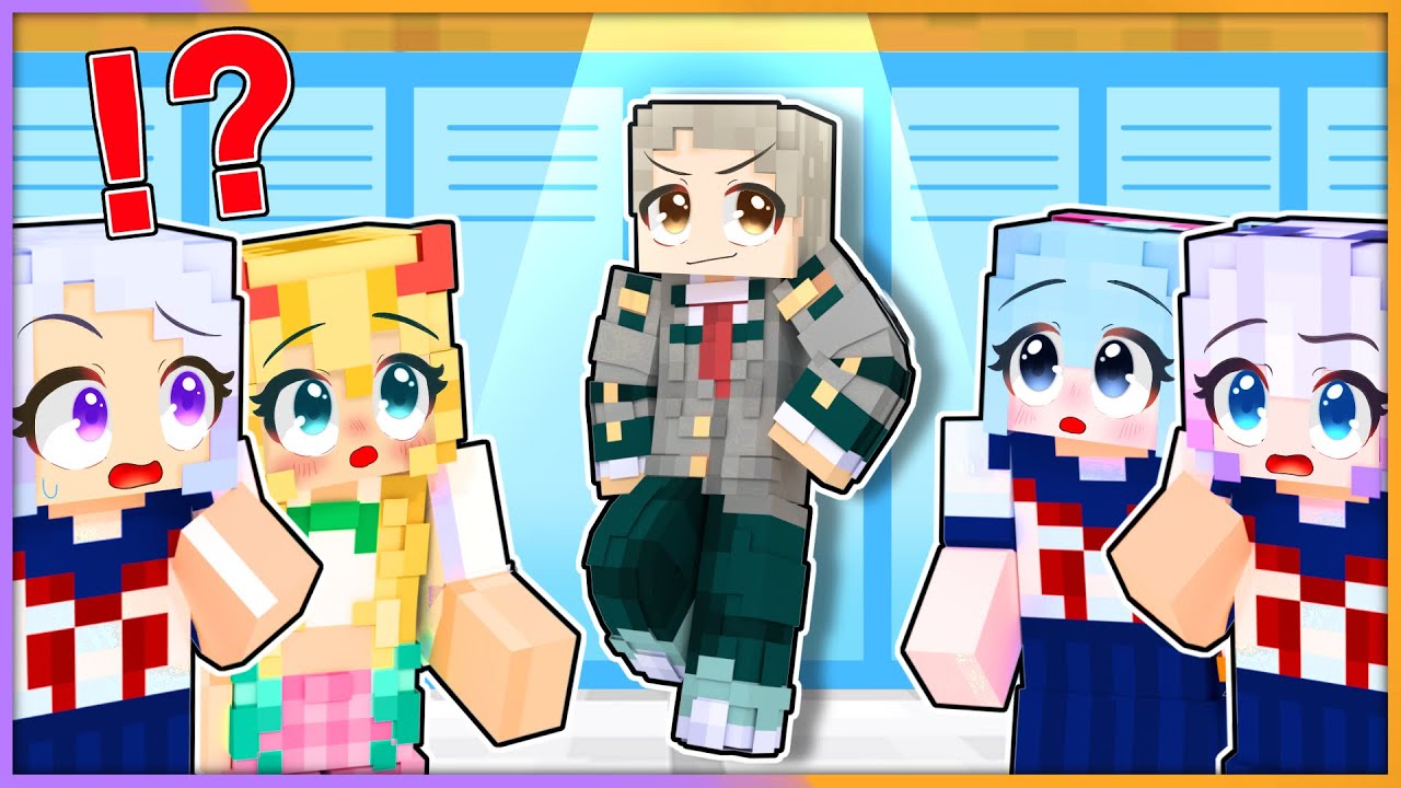 男の子が女の子ばかりの学校に入学したマインクラフト！ここは女子高だった！？【 マイクラ / まいくら / Minecraft 】