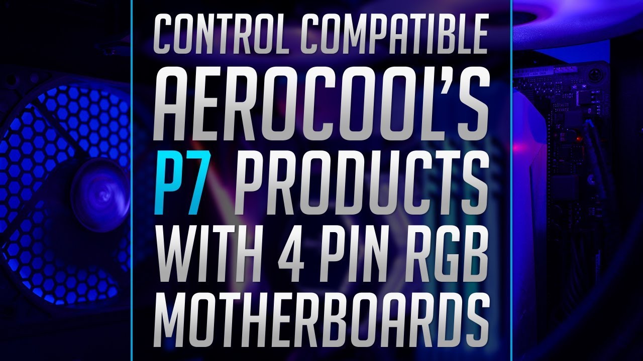 Управление продуктами AeroCool Project 7, совместимыми с ПО 4-пиновой материнской платы