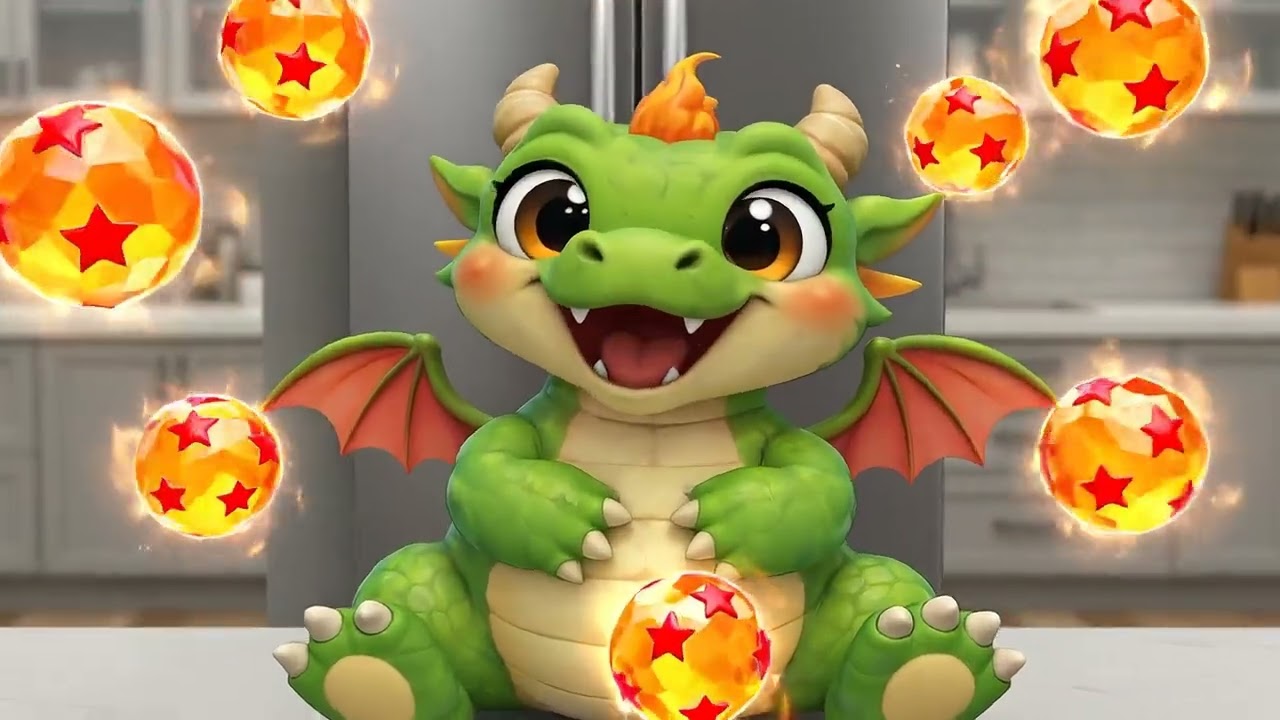 The Little Dragon Cultivates Power from the Seven Dragon Balls
