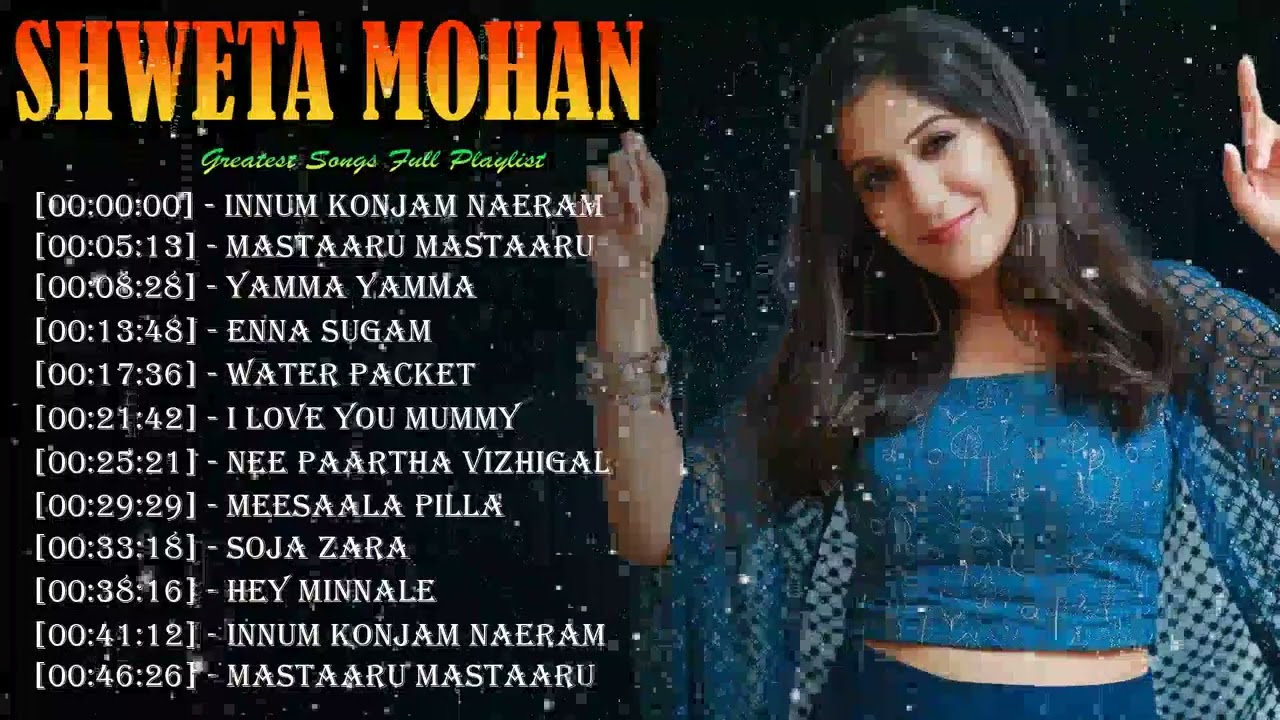 🫧 Shweta Mohan - Every lyric feels like a late night confession gone wildly viral online 🌙