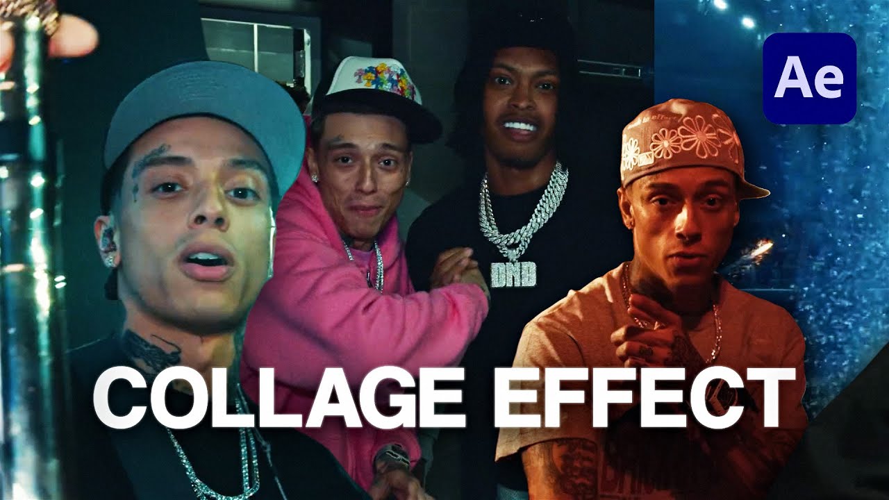 How To Create Collage Effect Like Lyrical Lemonade (After Effects)