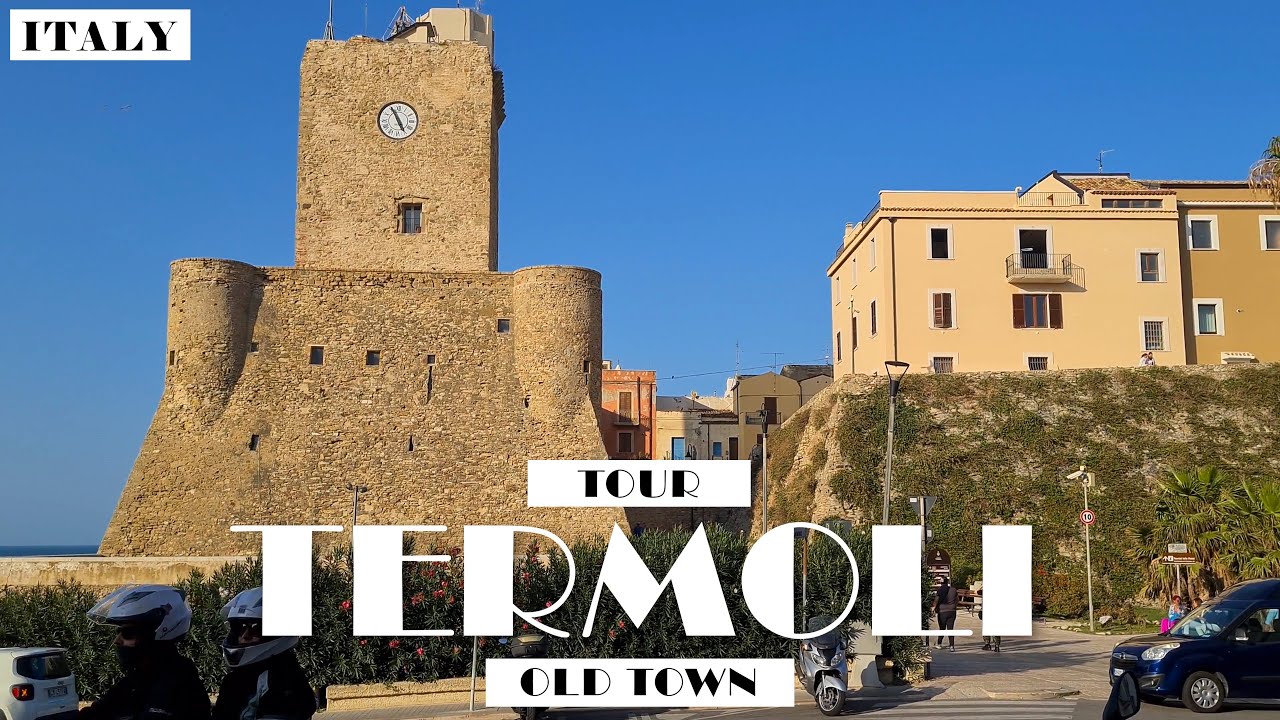 [4K] ITALY TERMOLI OLD TOWN TOUR/WŁOCHY TERMOLI STARE MIASTO