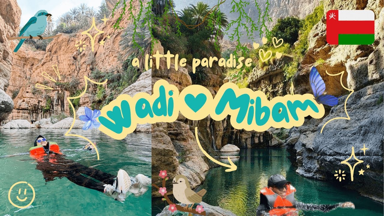 Wadi Mibam: One of the Most Peaceful Wadis in Oman 🏞️💦