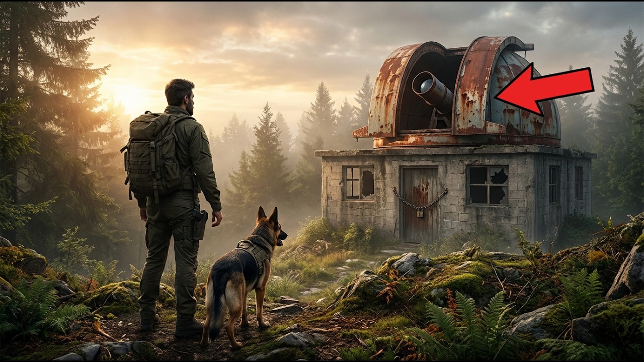 Veteran's Dog Led Him to an Abandoned Observatory — A Telescope Was Still Aimed at One Spot