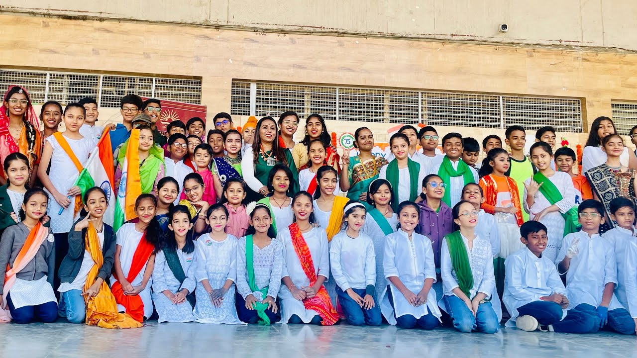 26/1/2024 | Group dance- folk theme | KV SAC AHMEDABAD | Krishna Engineer Music teacher