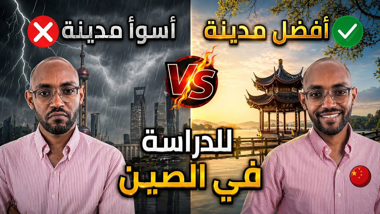 أفضل وأسوأ 5 مدن للطلاب في الصين (دليل الطالب العربي 2025)