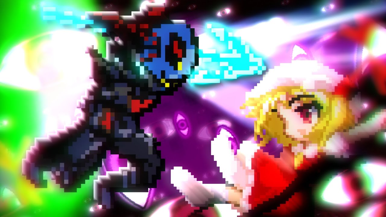 Undyne the Undying(ふじみのアンダイン) VS Flandre(フランドール)【Sprite Animation】