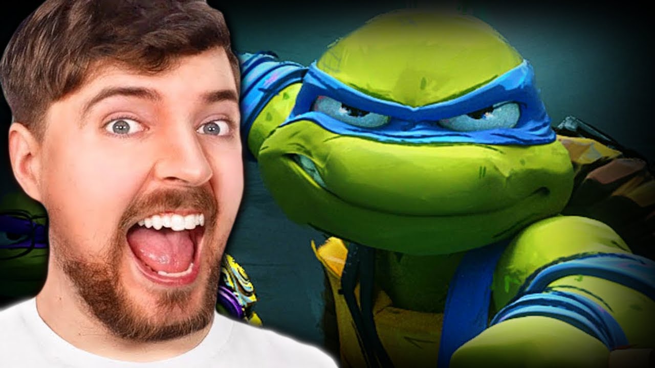 Why is MrBeast in Teenage Mutant Ninja Turtles: Mutant Mayhem?