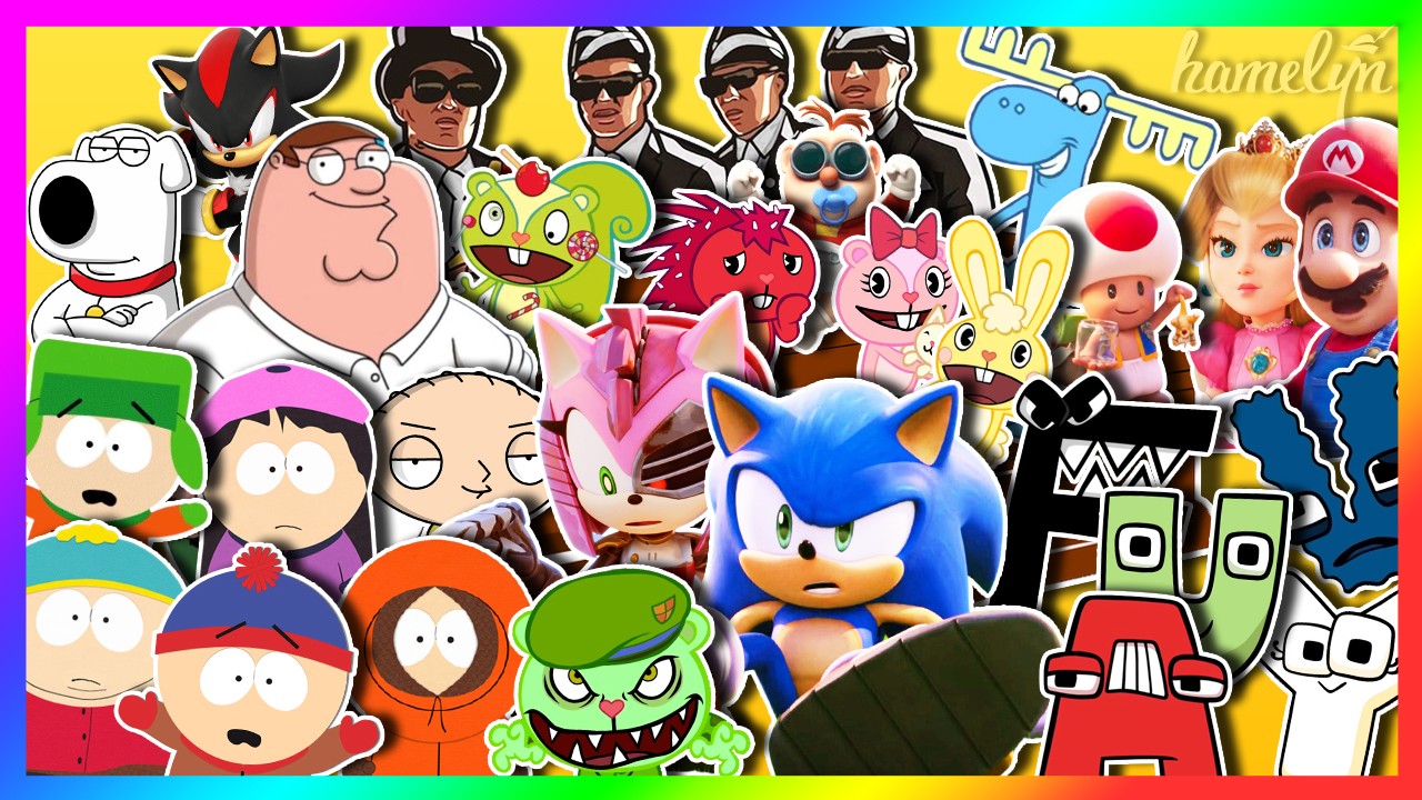 Coffin Dance MEGAMIX 147 - Sonic Prime & South Park & Mario & Happy Tree Friends & Family Guy