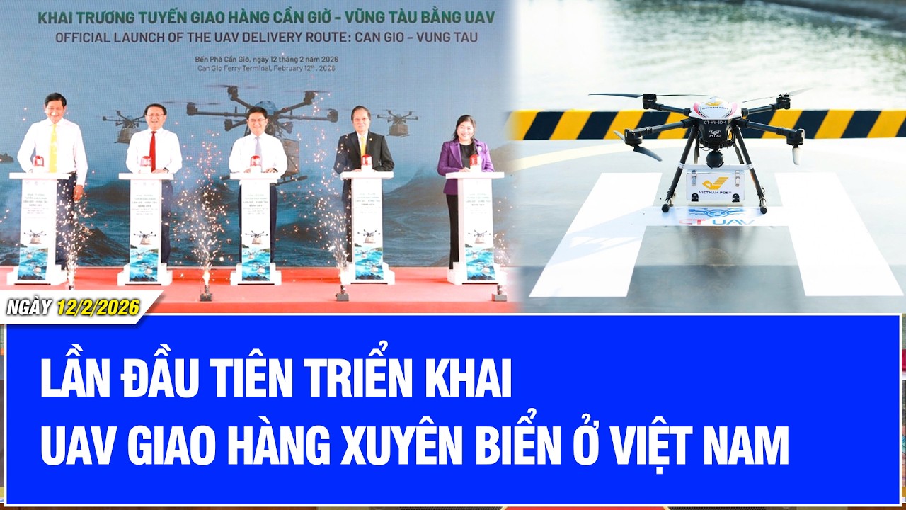 Lần đầu tiên triển khai UAV giao hàng xuyên biển ở Việt Nam