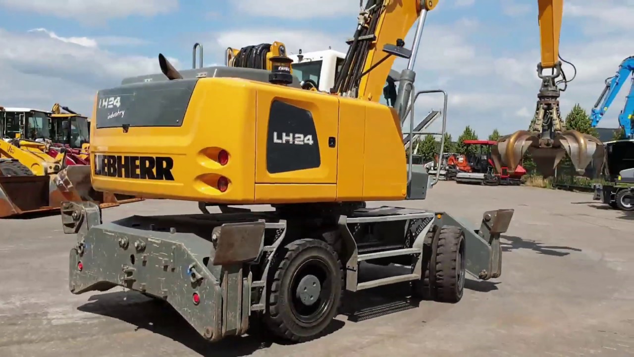 PRIMA Used Equipment: Material Handler Liebherr LH24, 2015
