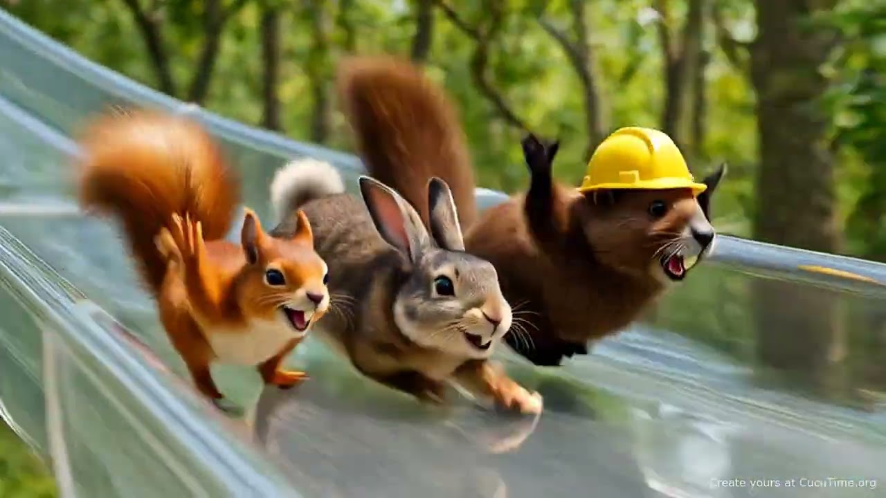 Benny the Beaver and the Crystal Slide