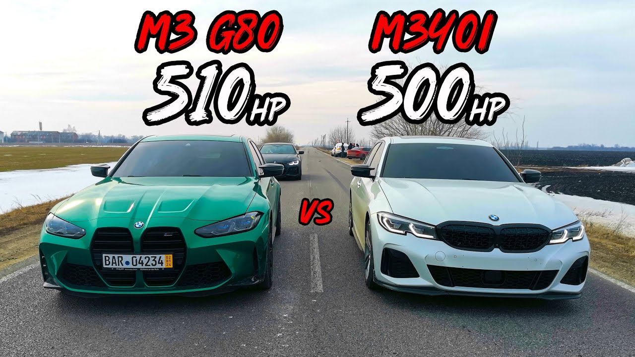 Кто быстрее? BMW M3 G80 vs BMW G20 M340i STAGE 2 MERCEDES GLC 63S vs BMW M5 F10 vs BMW M2 Stage 2