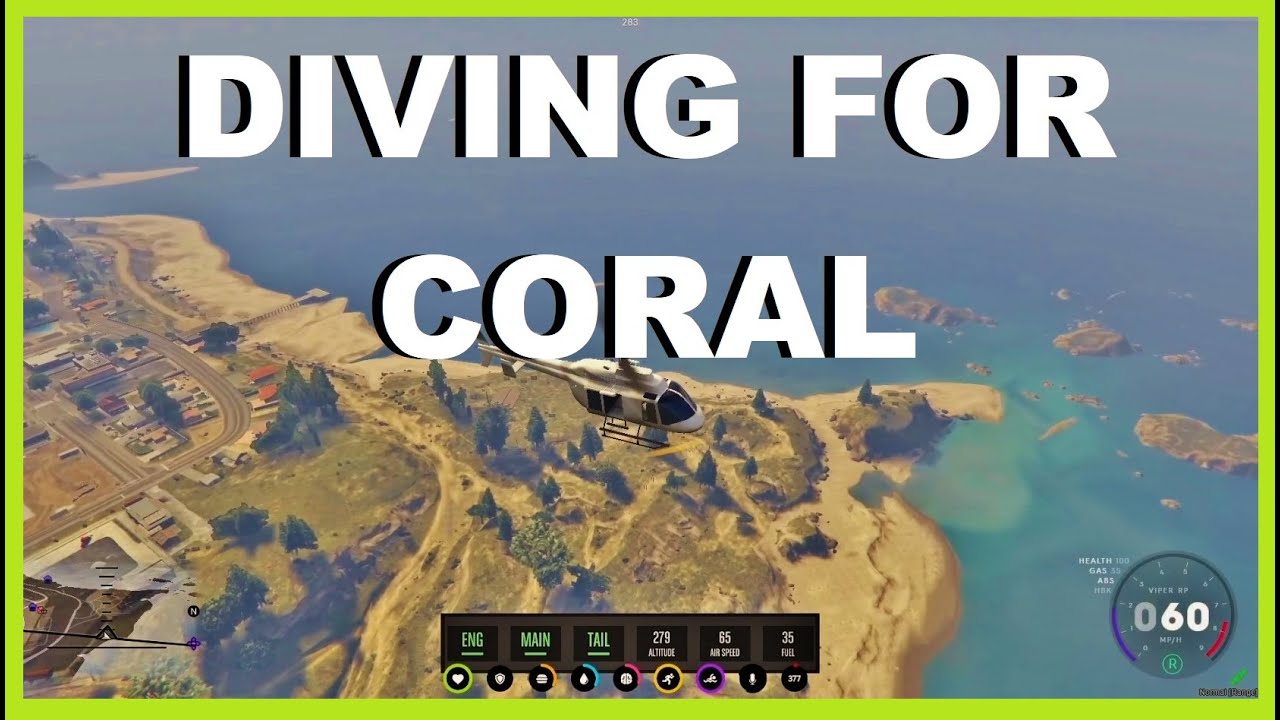 GTA 5 - DIVING FOR CORAL [VIPER RP]