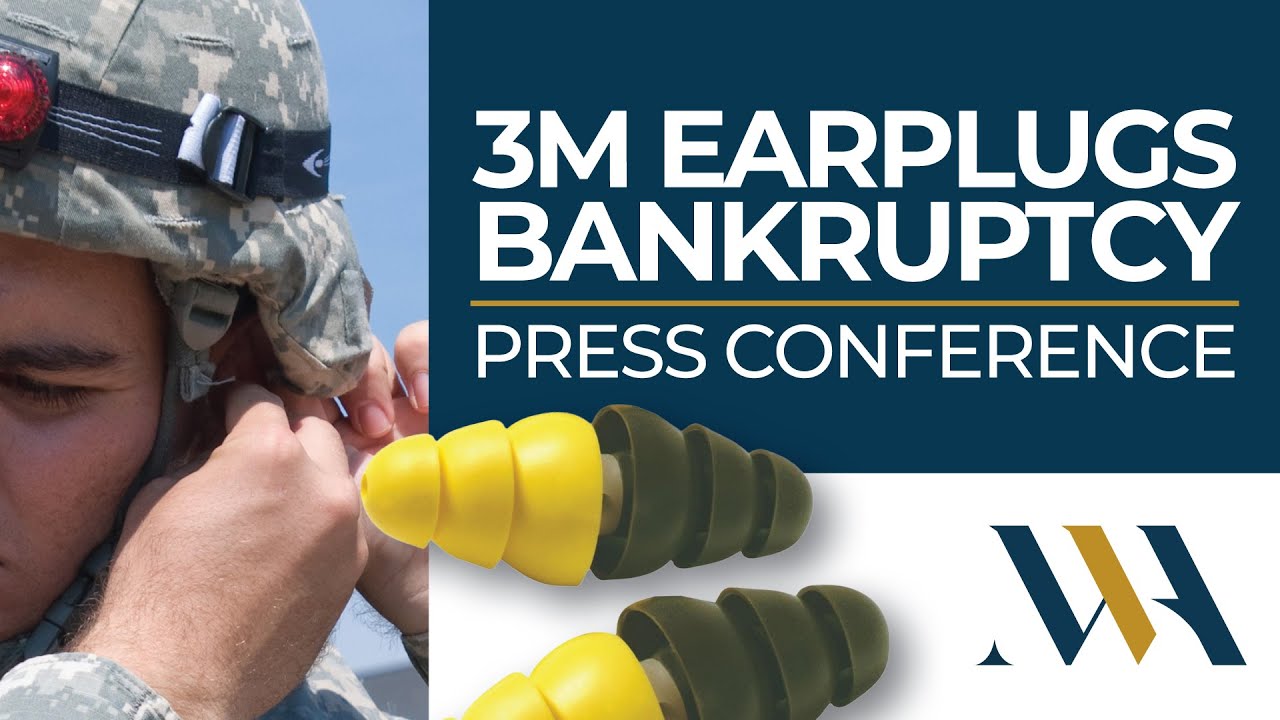 McCune Wright Arevalo Press Conference - 3M/Aearo Bankruptcy in the Face of Litigation