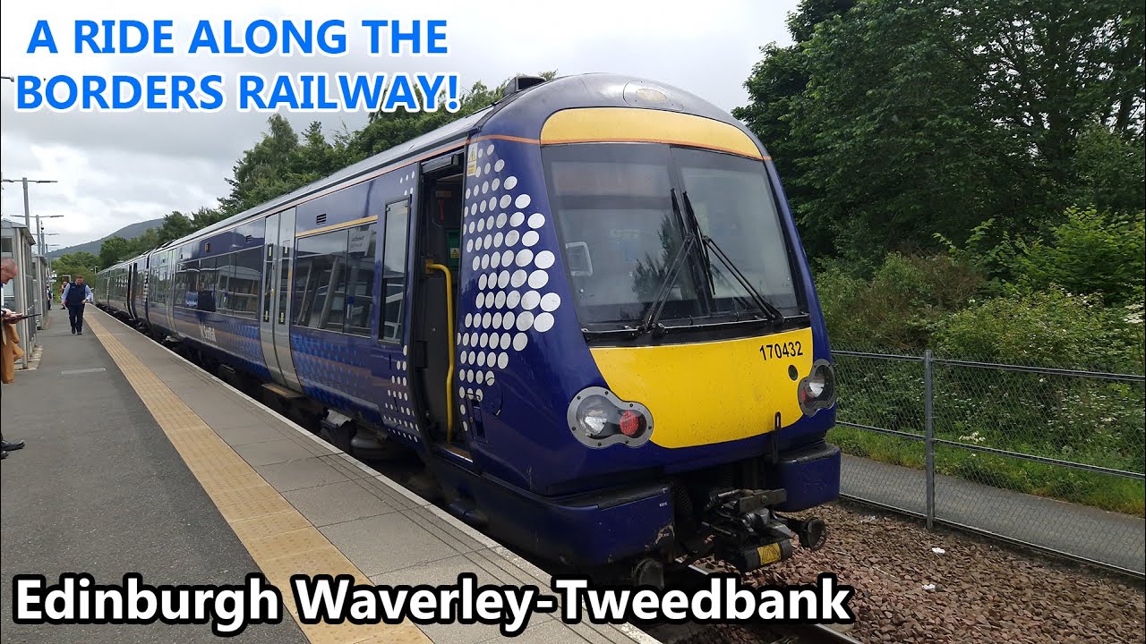 Taking a ride along the Borders Railway to Tweedbank!