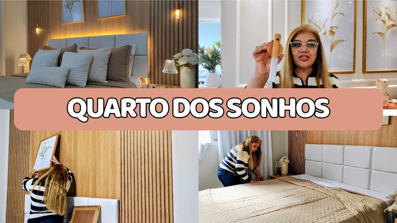 FICOU IRRECONHECÍVEL QUARTO DOS SONHOS 😱✨