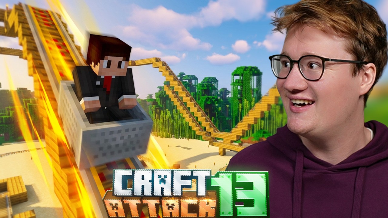 SO EINE HOLZACHTERBAHN hast du NOCH NIE GESEHEN | Craft Attack 13