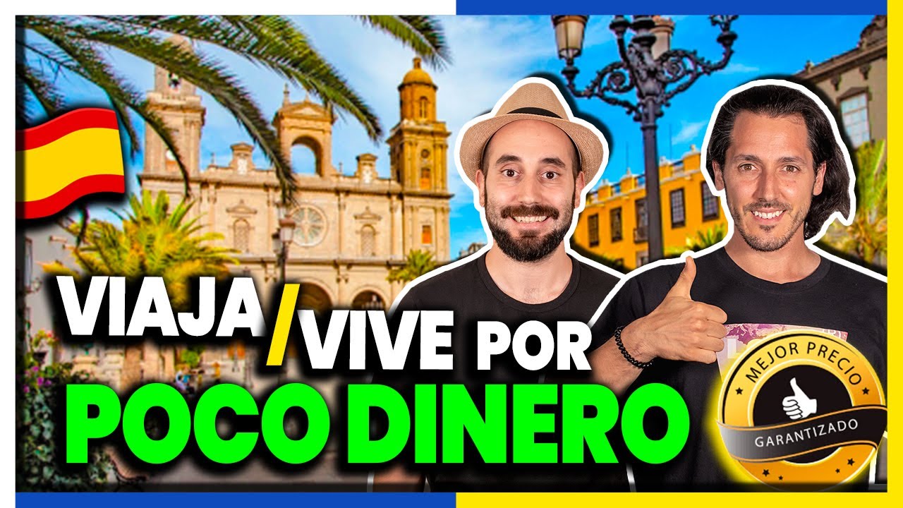 DÓNDE VIAJAR con POCO DINERO en ESPAÑA 🇪🇸 *LAS PALMAS DE GRAN CANARIA 🇮🇨* Muy BARATA 🤑💸