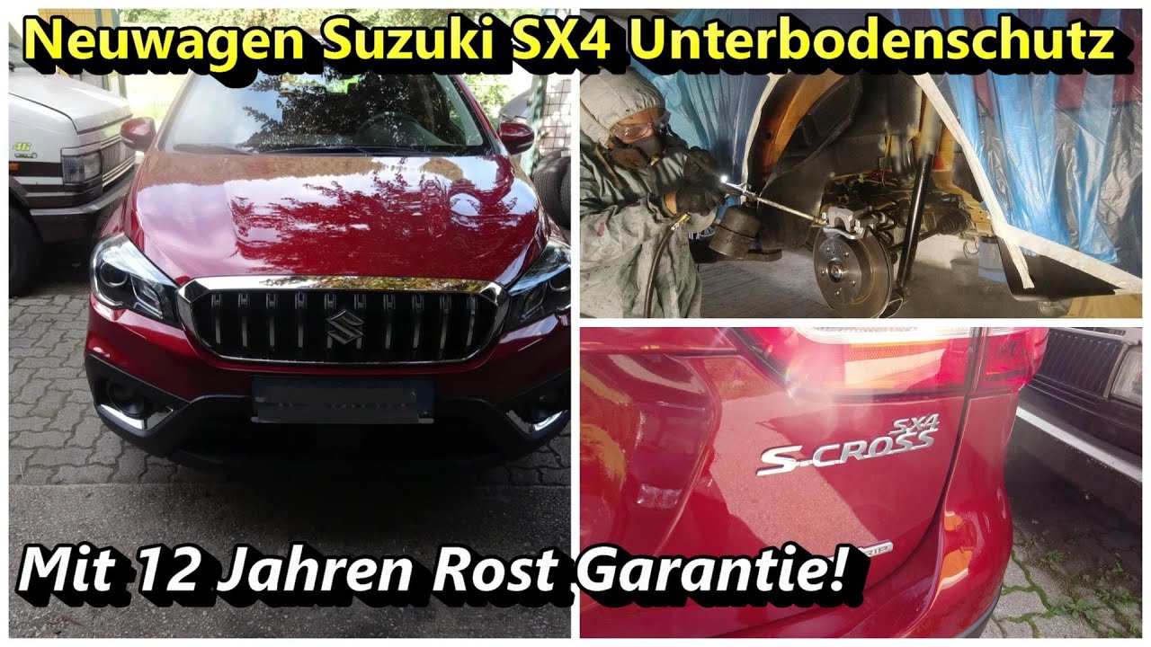Unterbodenschutz Neuwagen Suzuki Sx4 S Cross