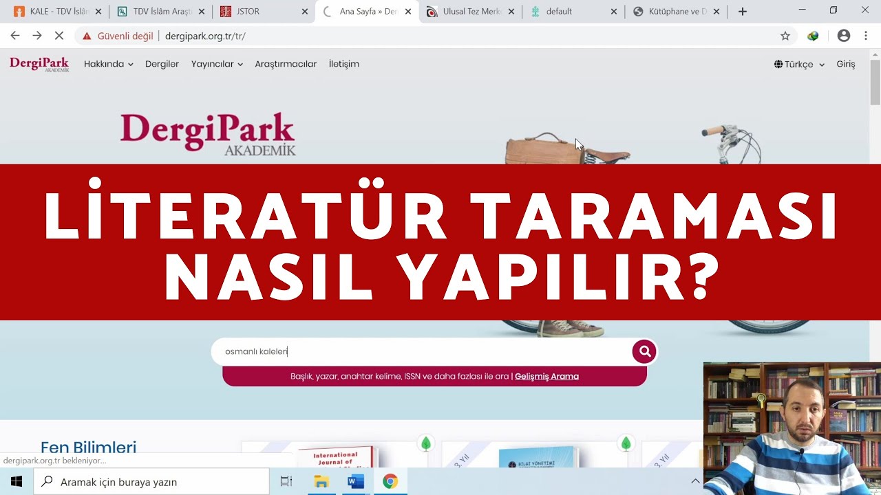 Literatür Taraması Nasıl Yapılır? | Makale bulma, kaynak bulma rehberi