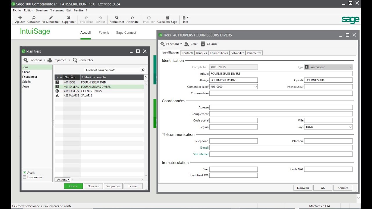 #N°3 CREATION DU PLAN TIERS