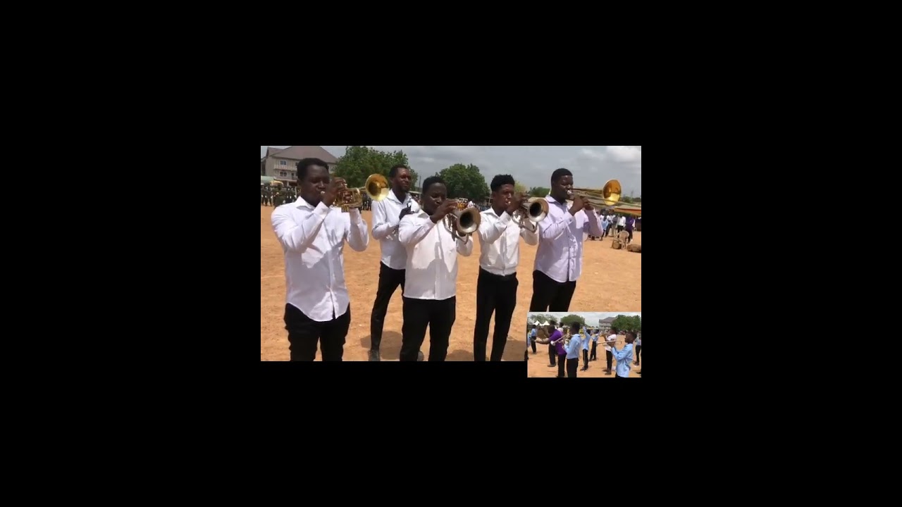 GHANA'S 67TH INDEPENDENCE  PARADE @ GA WEST . #FUN FAIR  #JET #REGIMENTAL BAND.