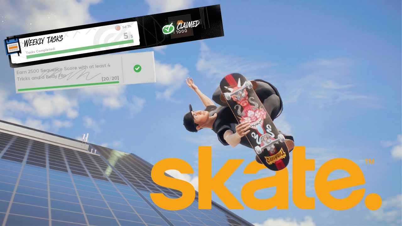 *NEW* Skate. Weekly Challenge Tutorial (2500pts sequence)