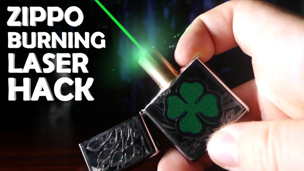 Amazing Lighter Hack! - Burning Laser Zippo!!! (Best Lighter Hack Ever)