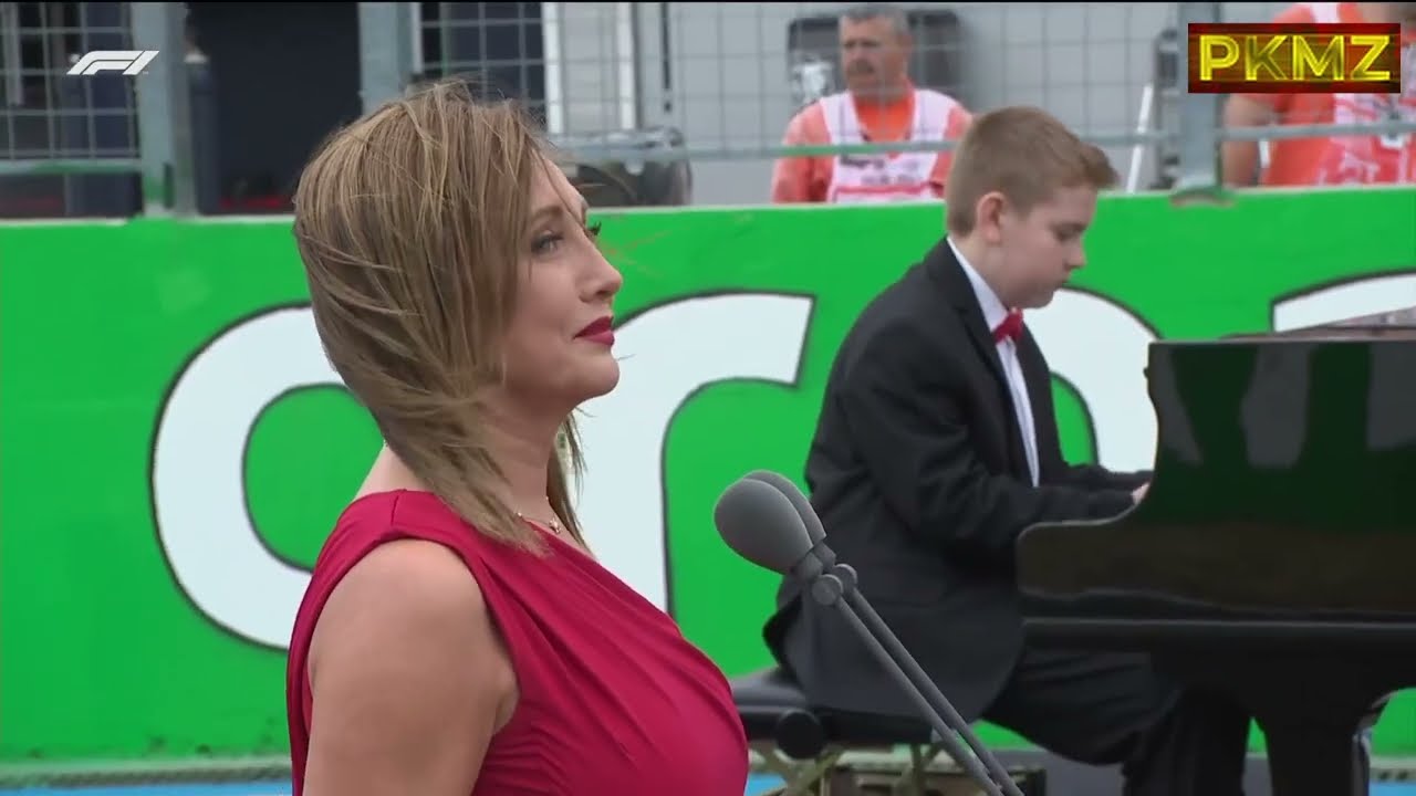 F1 Hungaroring 2022 - Hungarian National Anthem performed by Andrea Rost